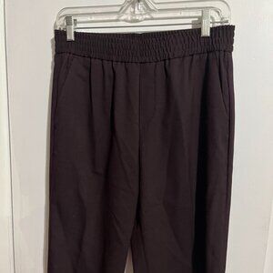 BANANA REPUBLIC DRESS PANTS SZ 4 CHOC BROWN